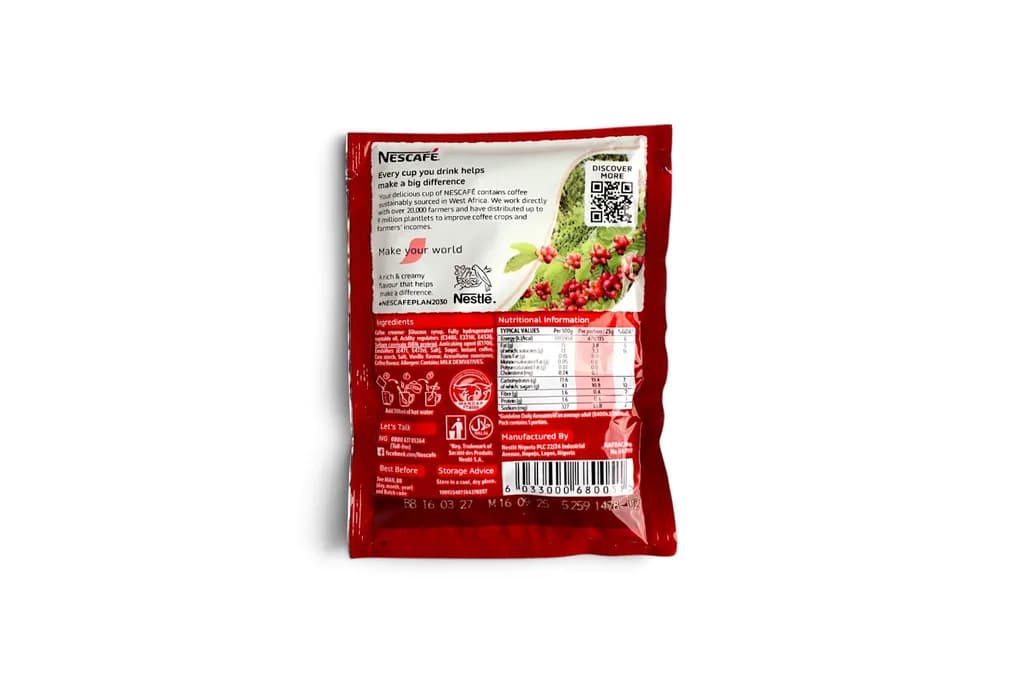 Nescafe Instant Coffee Drink Original 3in1 25g – photo 2