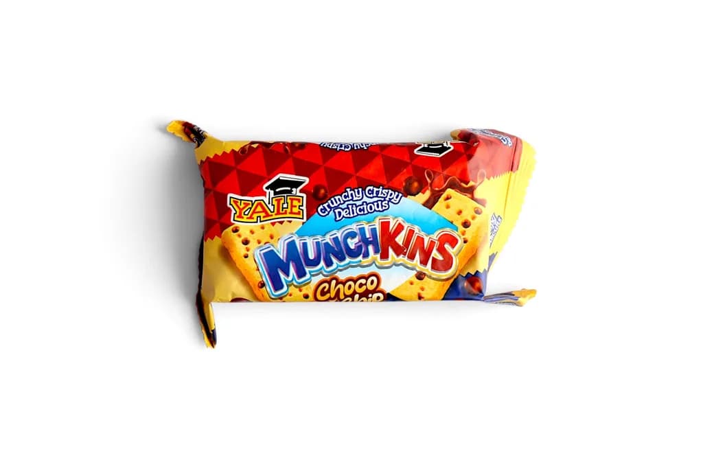Yale Biscuits Munchkins Choco Chip 120g